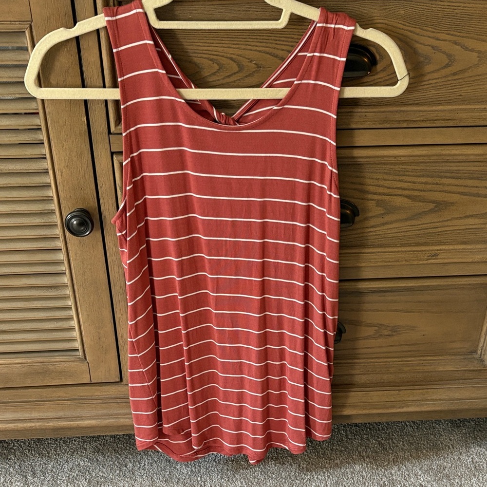 Striped Sleeveless Top - market and spruce. Stitch Fix